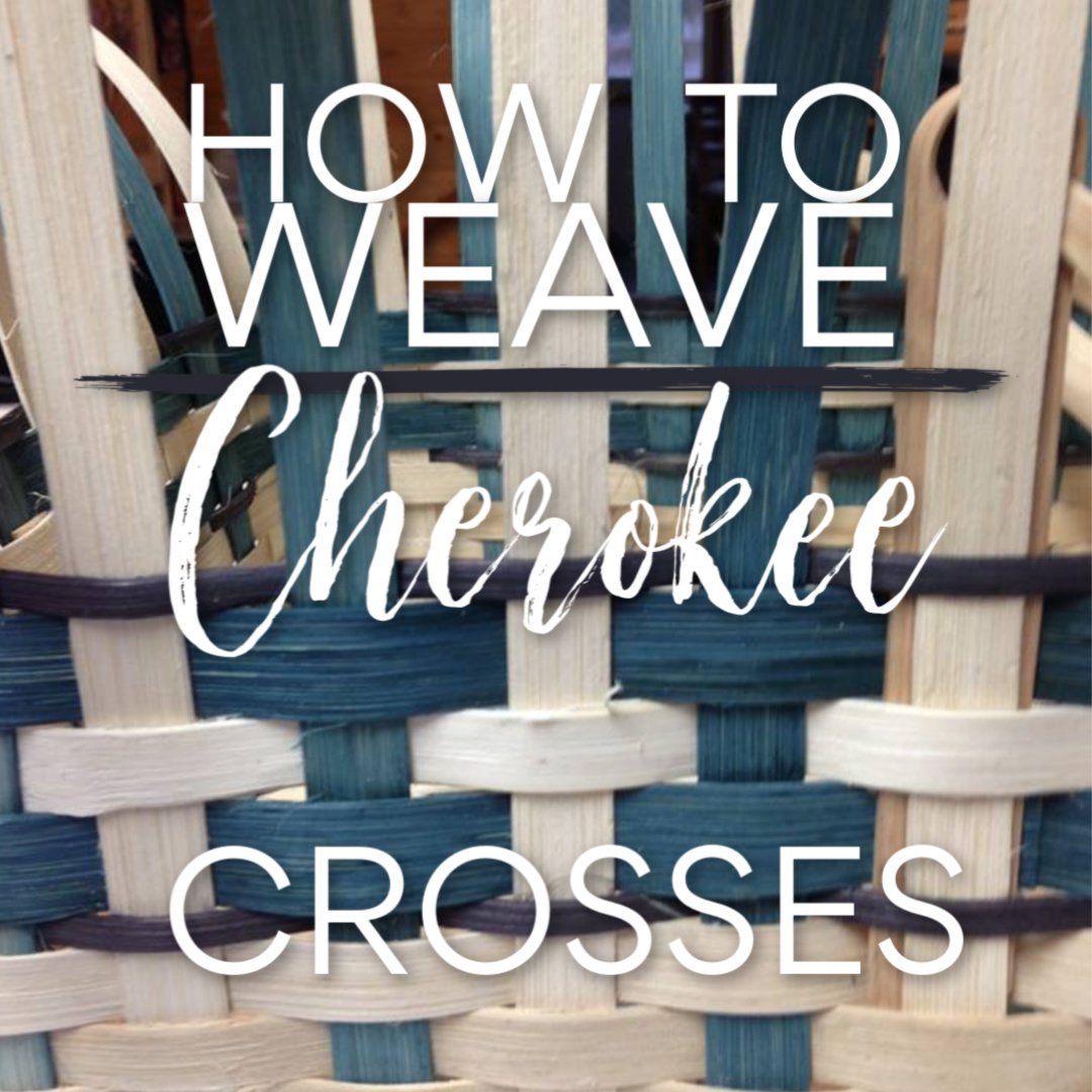 Cherokee STYLE Crosses in 5 Easy Steps | J Choate Basketry