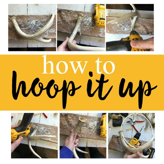 How to Hoop it Up (antler hoops that is) | J Choate Basketry