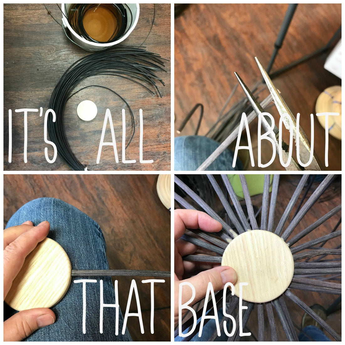 IT'S ALL ABOUT THAT BASE: how to weave up your next one. | J Choate Basketry