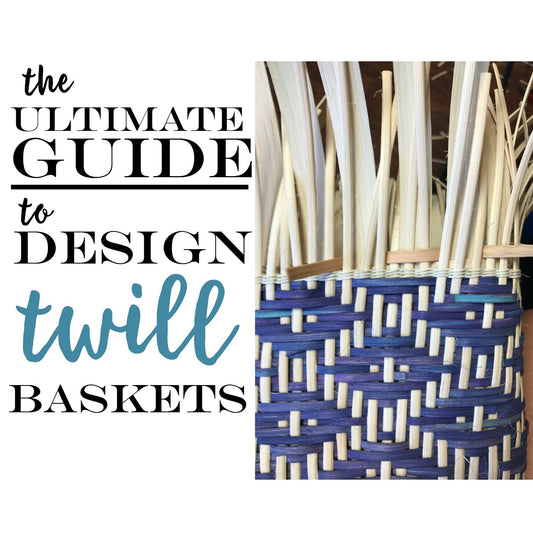 The Ultimate Guide to Design Twill Baskets | J Choate Basketry