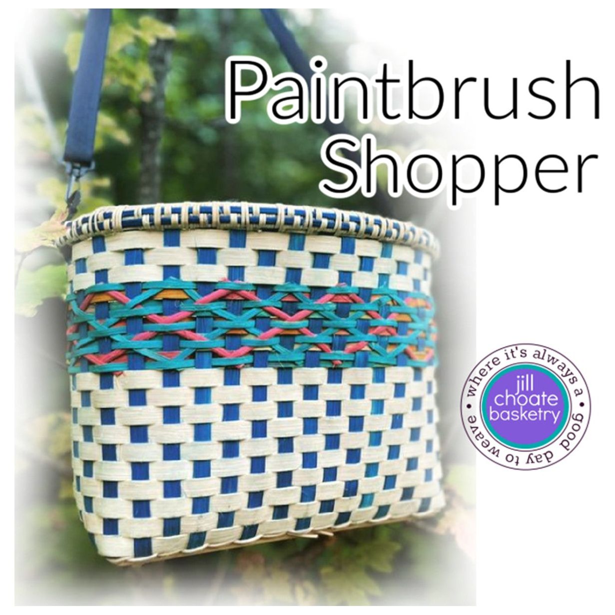 Paint Brush Shopper Pattern