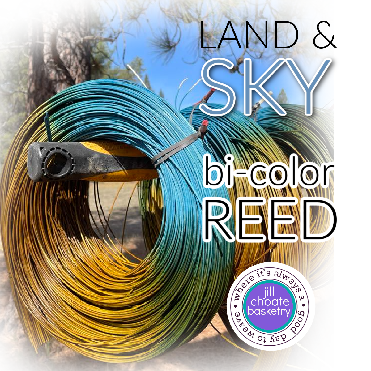 LAND & SKY  BI-COLOR dyed reed